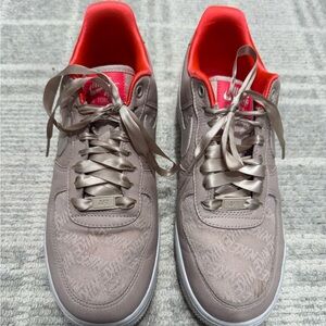 Nike Air Force Pink Shoes